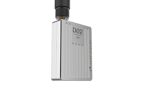وصلة البيانات D02 لديها ثلاث نطاقات تردد وتدعم أنماط النقطة إلى متعددة، والمرور ونقطة إلى متعددة مع نطاق 30 كم.